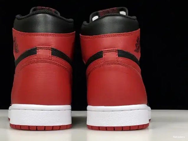Cheap TBkick 555088-001 Banned OG Retro Jordan 1 Air High 0515